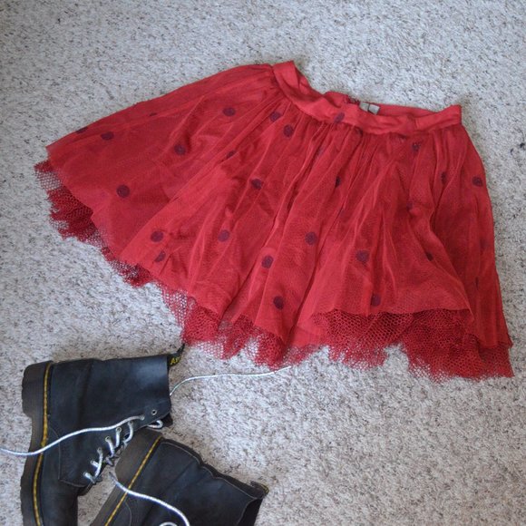 Red Tutu skirt - L - Picture 7 of 8